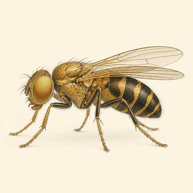 Pip, a male fruit fly